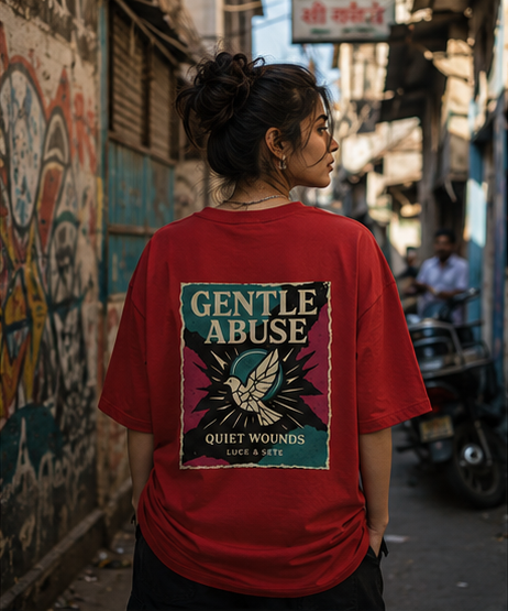 LUCE & SETE GPT mockup 2 - Gentle Abuse Statement Oversized Shirt for Quiet Strength | LUCE & SETE - mockup_003_02_row1_col2_ChatGPT Image May 26, 2026, 10_18_15 PM.png