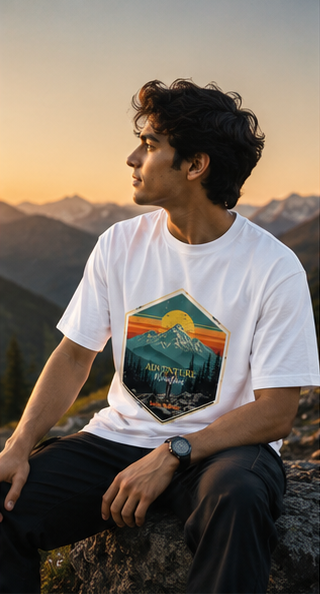 LUCE & SETE GPT mockup 3 - Adventure Mountain Graphic T-Shirt for Men & Women | The Free-Spirited Explorer Streetwear - mockup_003_03_row1_col3_ChatGPT Image May 28, 2026, 07_08_40 PM.png