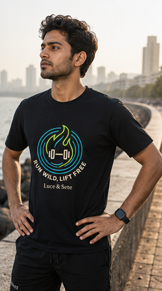 LUCE & SETE GPT mockup 4 - Run Wild Lift Free Graphic T-Shirt for Men & Women | Fitness Freedom Streetwear - mockup_003_04_row1_col4_ChatGPT Image May 28, 2026, 10_47_29 PM.png