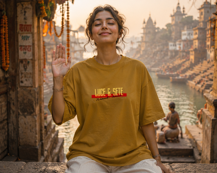 Blessed Beyond Limits Oversized Graphic T-Shirt for Men & Women | Spiritual Streetwear