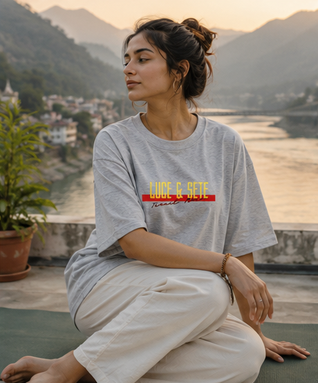 Own The Breath Yoga Statement Oversized Graphic T-Shirt for Men & Women | Spiritual Streetwear