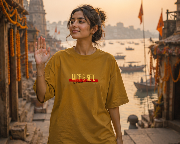 Blessed Beyond Limits Oversized Graphic T-Shirt for Men & Women | Spiritual Streetwear