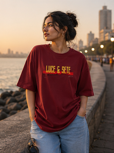LUCE & SETE GPT mockup 7 - Free to Do Absolutely Nothing Oversized Graphic T-Shirt for Men & Women | Carefree Travel Streetwear - mockup_003_07_row2_col3_ChatGPT Image May 28, 2026, 03_05_59 PM.png