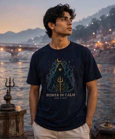 Power in Calm Spiritual Premium Graphic T-Shirt for Men & Women | Spiritual Streetwear
