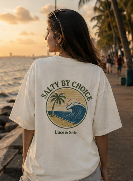 LUCE & SETE GPT mockup 2 - Salty By Choice Oversized Statement Tee for Beach Lovers | LUCE & SETE - mockup_004_02_row1_col2_ChatGPT Image May 27, 2026, 08_51_13 AM.png
