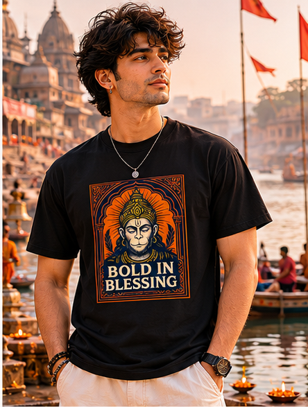 Bold in Blessing Spiritual Premium Graphic T-Shirt for Men & Women | Spiritual Streetwear