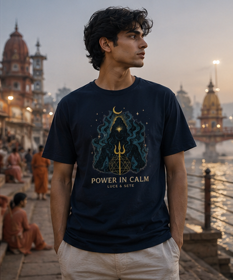 Power in Calm Spiritual Premium Graphic T-Shirt for Men & Women | Spiritual Streetwear