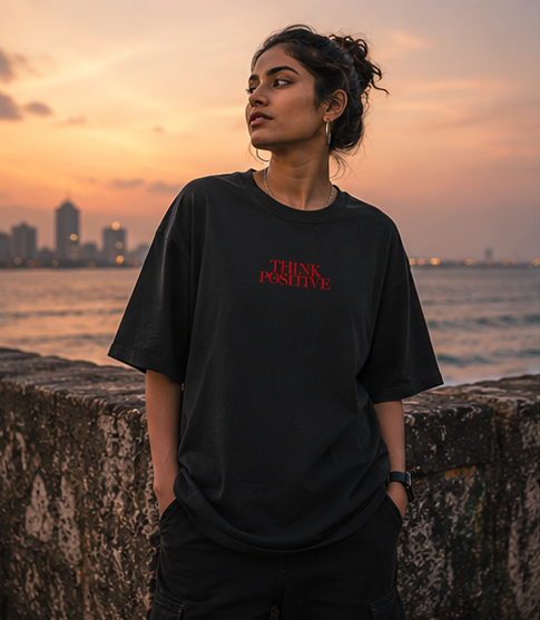Never Off Duty Skull Oversized Graphic T-Shirt for Men & Women | Empowerment Streetwear