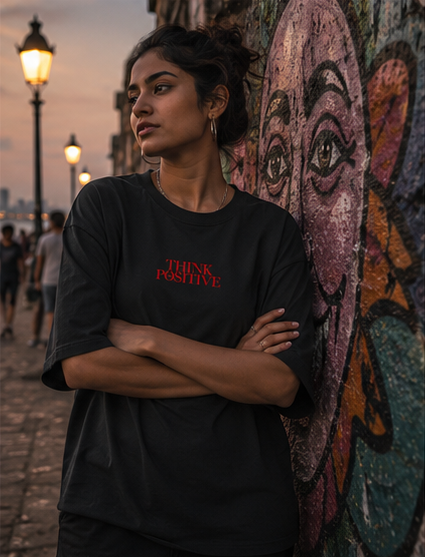 Never Off Duty Skull Oversized Graphic T-Shirt for Men & Women | Empowerment Streetwear