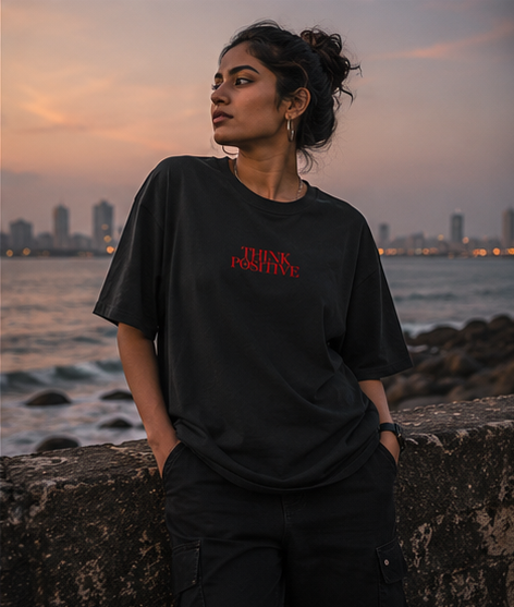 Never Off Duty Skull Oversized Graphic T-Shirt for Men & Women | Empowerment Streetwear