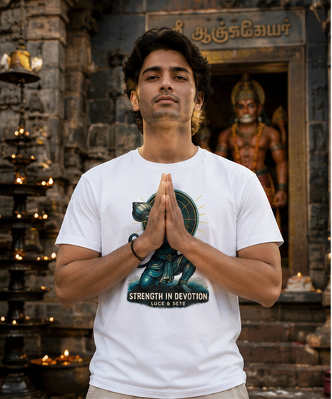 Strength in Devotion Premium Graphic T-Shirt for Men & Women | Spiritual Streetwear