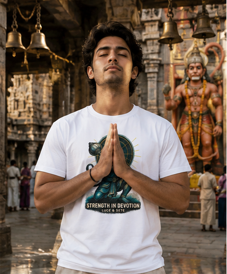 Strength in Devotion Premium Graphic T-Shirt for Men & Women | Spiritual Streetwear