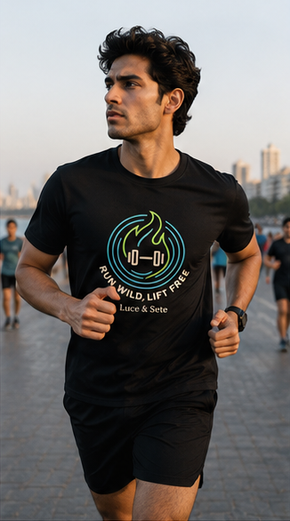 LUCE & SETE GPT mockup 2 - Run Wild Lift Free Graphic T-Shirt for Men & Women | Fitness Freedom Streetwear - mockup_005_02_row1_col2_ChatGPT Image May 28, 2026, 10_47_38 PM.png