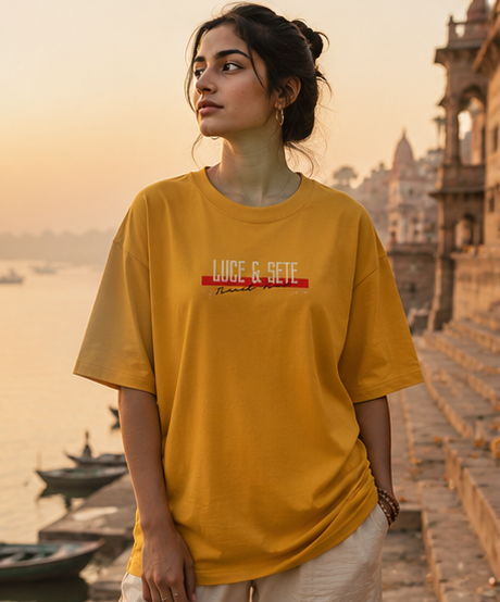 Empowered Stillness Oversized Graphic T-Shirt for Men & Women | Spiritual Streetwear