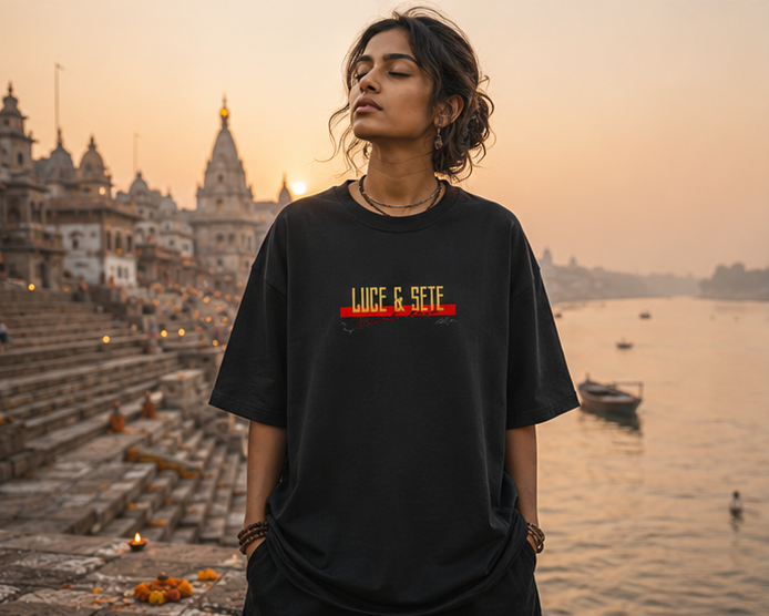 Blessed & Unbroken Oversized Graphic T-Shirt for Men & Women | Spiritual Strength Streetwear