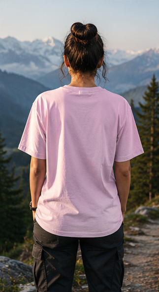 LUCE & SETE GPT mockup 8 - Mountains Calling Adventure Graphic T-Shirt in Soft Pink for Men & Women | Travel Streetwear - mockup_005_08_row2_col4_ChatGPT Image May 28, 2026, 07_08_47 PM.png