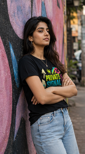 LUCE & SETE GPT mockup 1 - Private Signal Bold Graphic T-Shirt for Men & Women | Exclusive Streetwear Statement - mockup_006_01_row1_col1_ChatGPT Image May 28, 2026, 11_56_58 PM.png