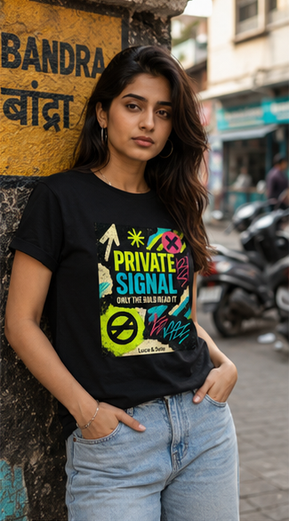 LUCE & SETE GPT mockup 2 - Private Signal Bold Graphic T-Shirt for Men & Women | Exclusive Streetwear Statement - mockup_006_02_row1_col2_ChatGPT Image May 28, 2026, 11_56_58 PM.png