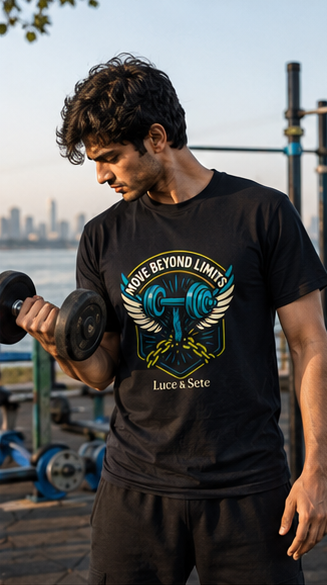 LUCE & SETE GPT mockup 4 - Move Beyond Limits Graphic T-Shirt for Men & Women | Fitness Motivation Streetwear - mockup_006_04_row1_col4_ChatGPT Image May 28, 2026, 10_47_42 PM.png