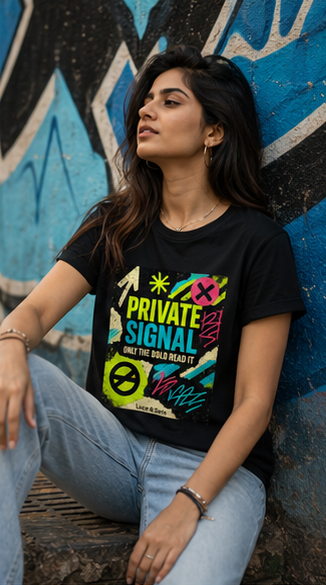 LUCE & SETE GPT mockup 4 - Private Signal Bold Graphic T-Shirt for Men & Women | Exclusive Streetwear Statement - mockup_006_04_row1_col4_ChatGPT Image May 28, 2026, 11_56_58 PM.png