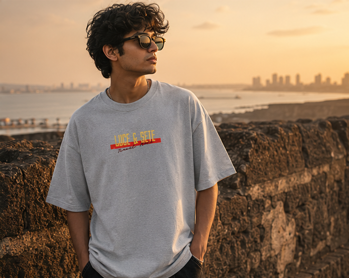 Louder in Silence Bold Oversized Graphic T-Shirt for Men & Women | Statement Streetwear