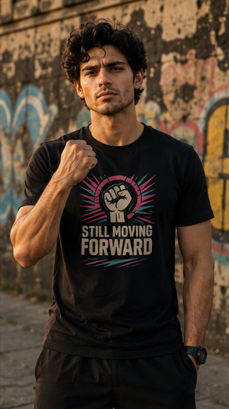 LUCE & SETE GPT mockup 2 - Still Moving Forward Graphic T-Shirt for Men & Women | Motivational Streetwear - mockup_007_02_row1_col2_ChatGPT Image May 28, 2026, 11_57_01 PM.png