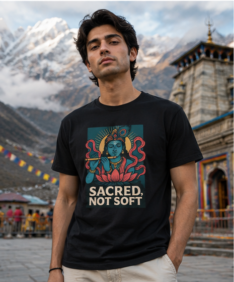 Sacred Not Soft Statement Premium Graphic T-Shirt for Men & Women | Spiritual Streetwear