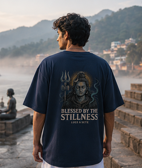 LUCE & SETE GPT mockup 3 - Blessed by the Stillness Spiritual Oversized Statement | LUCE & SETE - mockup_008_03_row1_col3_ChatGPT Image May 26, 2026, 10_18_40 PM.png