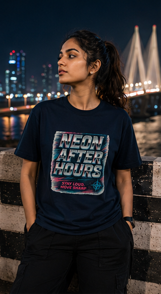 LUCE & SETE GPT mockup 1 - Neon After Hours Graphic T-Shirt for Men & Women | Bold Nightlife Streetwear - mockup_009_01_row1_col1_ChatGPT Image May 28, 2026, 10_47_58 PM.png