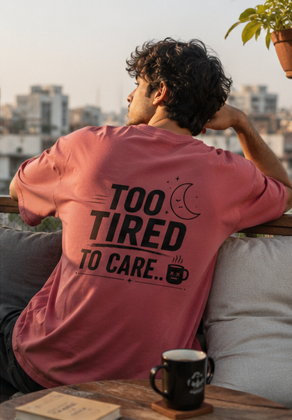 LUCE & SETE GPT mockup 3 - Too Tired To Care Oversized Statement Tee with Chill Vibes | LUCE & SETE - mockup_009_03_row1_col3_ChatGPT Image May 27, 2026, 11_20_26 AM.png
