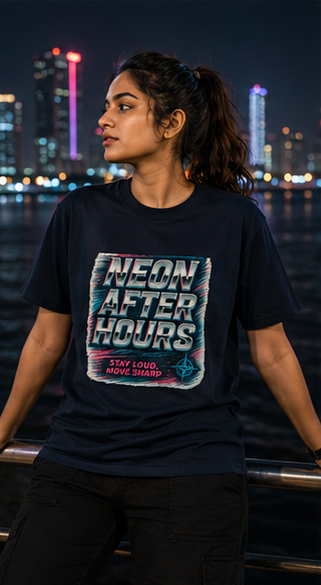 LUCE & SETE GPT mockup 5 - Neon After Hours Graphic T-Shirt for Men & Women | Bold Nightlife Streetwear - mockup_009_05_row2_col1_ChatGPT Image May 28, 2026, 10_47_58 PM.png