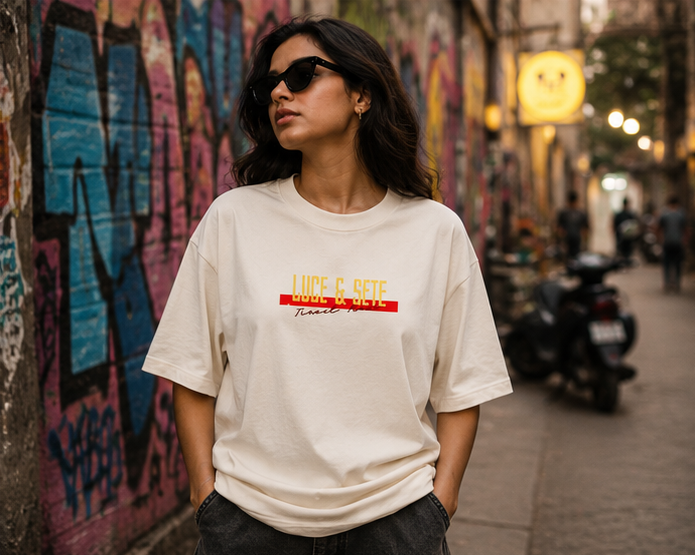 Not My Problem Cool Cat Statement Oversized Graphic T-Shirt for Men & Women | Sarcasm Streetwear