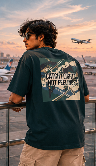 LUCE & SETE GPT mockup 2 - Catch Flights Not Feelings Oversized Statement T-Shirt for Men | Travel Streetwear - mockup_011_02_row1_col2_ChatGPT Image May 28, 2026, 07_09_29 PM.png