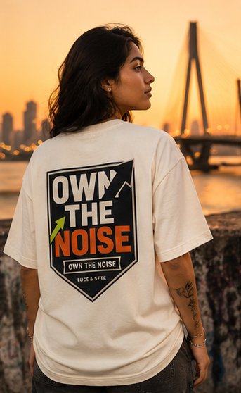 LUCE & SETE GPT mockup 3 - Own The Noise - Bold Oversized Statement Graphic | LUCE & SETE - mockup_011_03_row1_col3_ChatGPT Image May 27, 2026, 06_56_56 AM.png