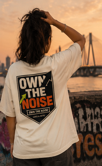 LUCE & SETE GPT mockup 4 - Own The Noise - Bold Oversized Statement Graphic | LUCE & SETE - mockup_011_04_row1_col4_ChatGPT Image May 27, 2026, 06_56_56 AM.png