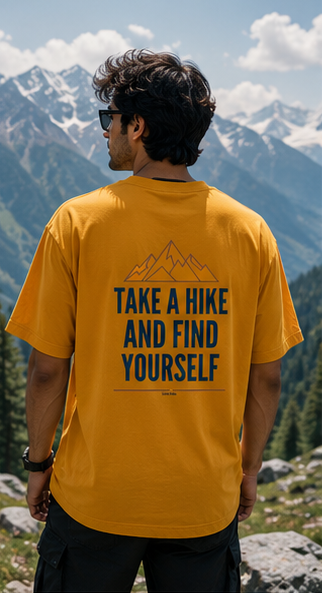 LUCE & SETE GPT mockup 1 - Take a Hike and Find Yourself Oversized Graphic T-Shirt for Men & Women | Travel Adventure Streetwear - mockup_014_01_row1_col1_ChatGPT Image May 28, 2026, 07_09_43 PM (3).png