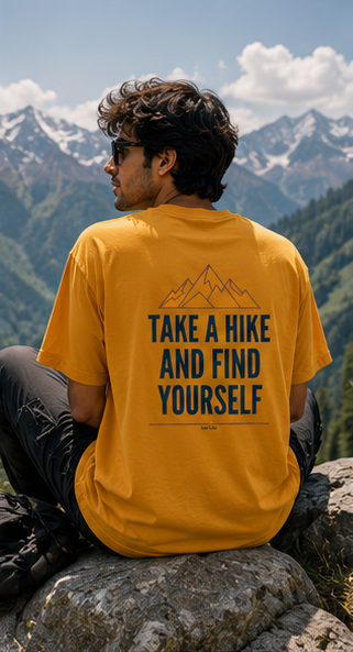 LUCE & SETE GPT mockup 3 - Take a Hike and Find Yourself Oversized Graphic T-Shirt for Men & Women | Travel Adventure Streetwear - mockup_014_03_row1_col3_ChatGPT Image May 28, 2026, 07_09_43 PM (3).png