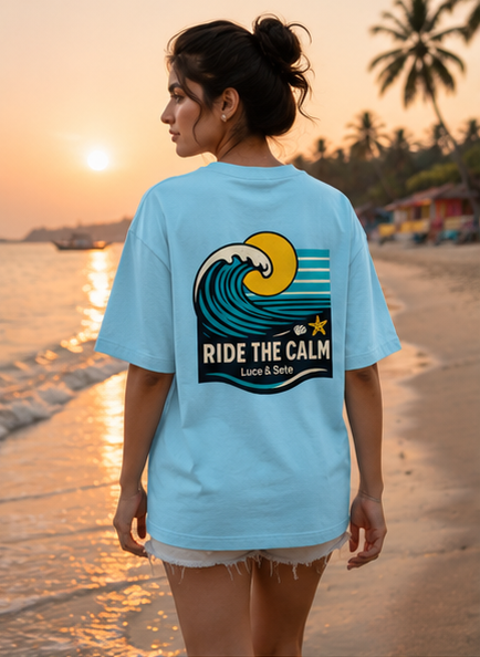 LUCE & SETE GPT mockup 1 - Ride The Calm Oversized Statement Tee for Beach & Travel Lovers | LUCE & SETE - mockup_015_01_row1_col1_ChatGPT Image May 27, 2026, 08_52_08 AM.png