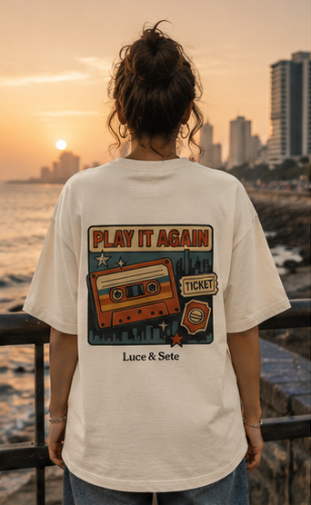LUCE & SETE GPT mockup 3 - Retro Music Nostalgia Oversized Statement Shirt | LUCE & SETE - mockup_016_03_row1_col3_ChatGPT Image May 27, 2026, 06_57_25 AM.png