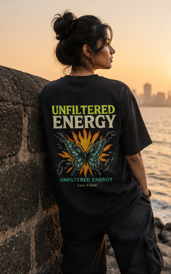 LUCE & SETE GPT mockup 1 - Oversized Statement Tee with Bold Unfiltered Energy Graphic | LUCE & SETE - mockup_020_01_row1_col1_ChatGPT Image May 27, 2026, 06_57_43 AM.png